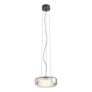 Redo 01-3591 - LED Chandelier on a string SOLERA LED/24W/230V d. 35 cm CRI 93 3000/4000K grey