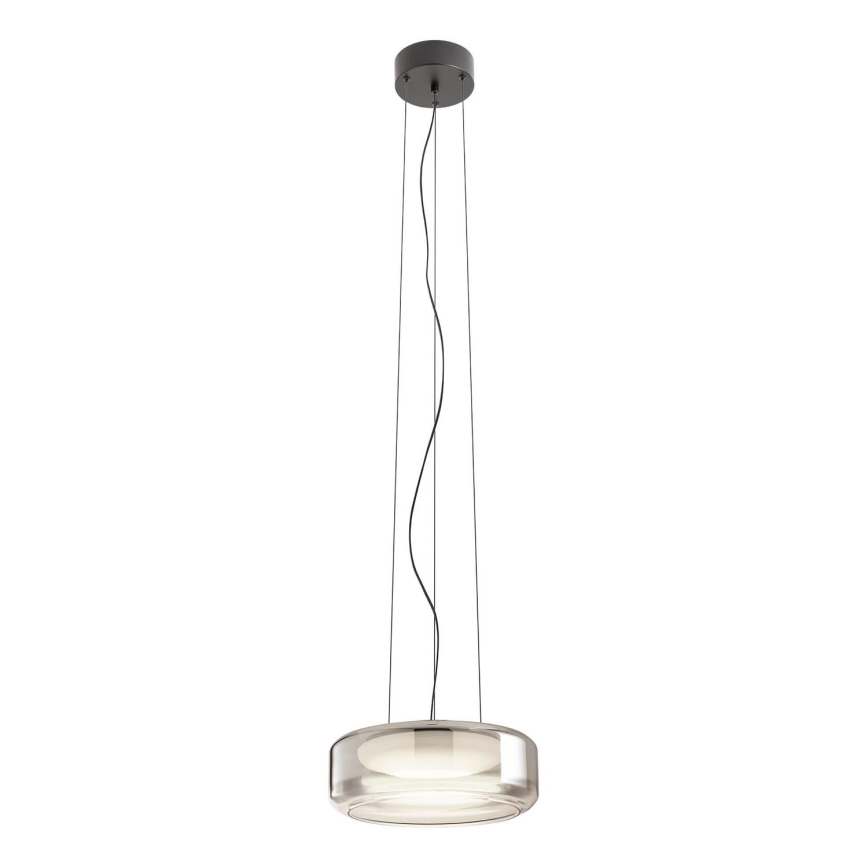 Redo 01-3591 - LED Chandelier on a string SOLERA LED/24W/230V d. 35 cm CRI 93 3000/4000K grey