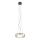 Redo 01-3591 - LED Chandelier on a string SOLERA LED/24W/230V d. 35 cm CRI 93 3000/4000K grey