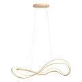 Redo 01-3598 - Dimmable LED Cable-Suspended Chandelier TEMPEST LED/58W/230V Gold