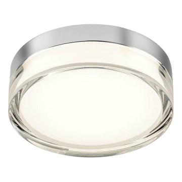 Redo 01-3725 - LED Bathroom ceiling light FRISBI LED/8W/230V d. 15 cm CRI 90 IP44 shiny chrome