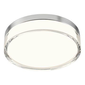 Redo 01-3727 - LED Bathroom ceiling light FRISBI LED/12W/230V d. 23 cm CRI 90 3000/4000K IP44 shiny chrome