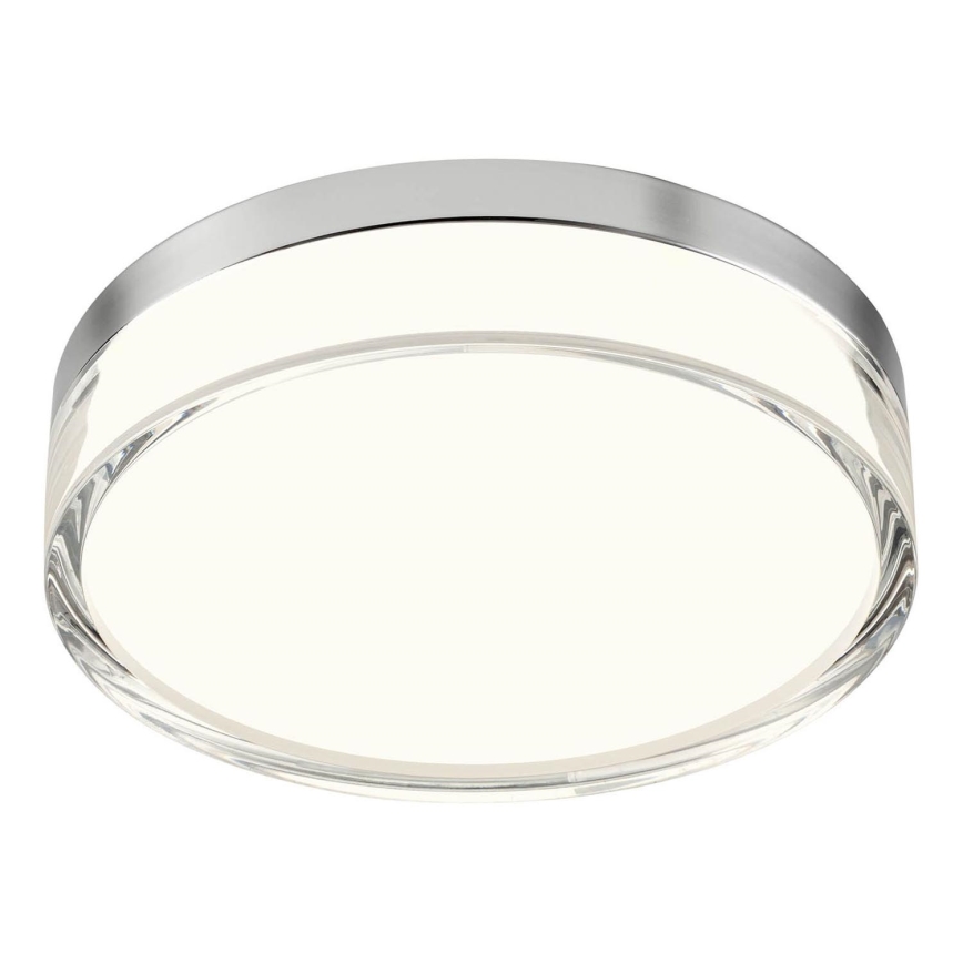 Redo 01-3727 - LED Bathroom ceiling light FRISBI LED/12W/230V d. 23 cm CRI 90 3000/4000K IP44 shiny chrome
