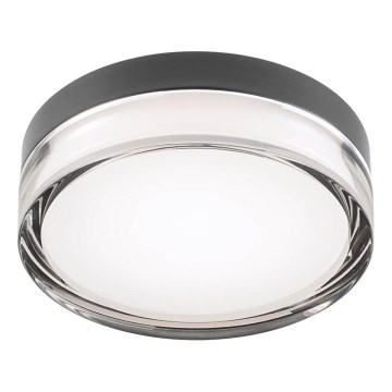 Redo 01-3733 - LED Bathroom ceiling light FRISBI LED/8W/230V d. 15 cm CRI 90 IP44 black