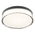 Redo 01-3735 - LED Bathroom ceiling light FRISBI LED/12W/230V d. 23 cm CRI 90 3000/4000K IP44 black