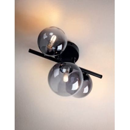 Redo 01-3988 - Surface-mounted chandelier ASTRA 3xG9/8W/230V black