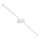Redo 01-4034 - LED Bathroom mirror lighting ROW LED/18W/230V 90 cm IP44 white