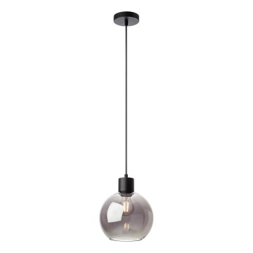 Redo 01-4045 - Chandelier on a string ATLANTIS 1xE27/42W/230V d. 20 cm black