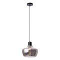 Redo 01-4046 - Chandelier on a string ATLANTIS 1xE27/42W/230V d. 26 cm black