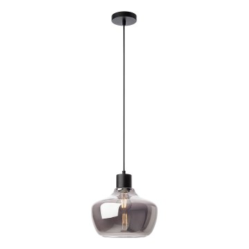 Redo 01-4046 - Chandelier on a string ATLANTIS 1xE27/42W/230V d. 26 cm black