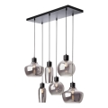 Redo 01-4047 - Chandelier on a string ATLANTIS 6xE27/42W/230V black