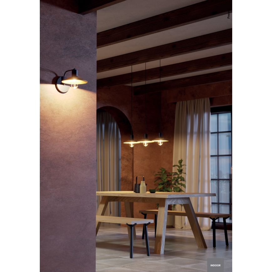 Redo 01-4055 - Chandelier on a string FRESNO 1xE27/42W/230V d. 40 cm
