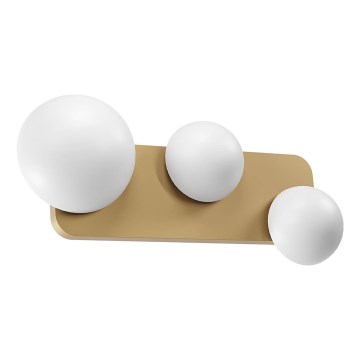 Redo 01-4329 - LUMIEN LED Wall Light 3xLED/18W/230V 2700/3000K CRI 90 White/Gold