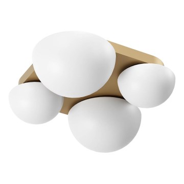 Redo 01-4332 - LED Ceiling Light LUMIEN 4xLED/26W/230V 2700/3000K CRI 90 white/gold