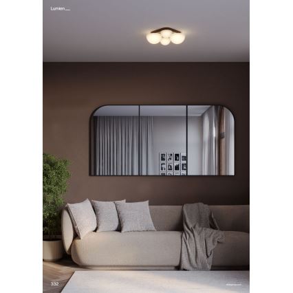 Redo 01-4333 - LED Ceiling Light LUMIEN 4xLED/26W/230V 2700/3000K CRI 90 white/black
