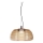 Redo 01-4540 - ONDULA Dimmable LED Pendant on Cable LED/12W/230V 2700K/3000K CRI 90 dia. 32 cm beige/smoked