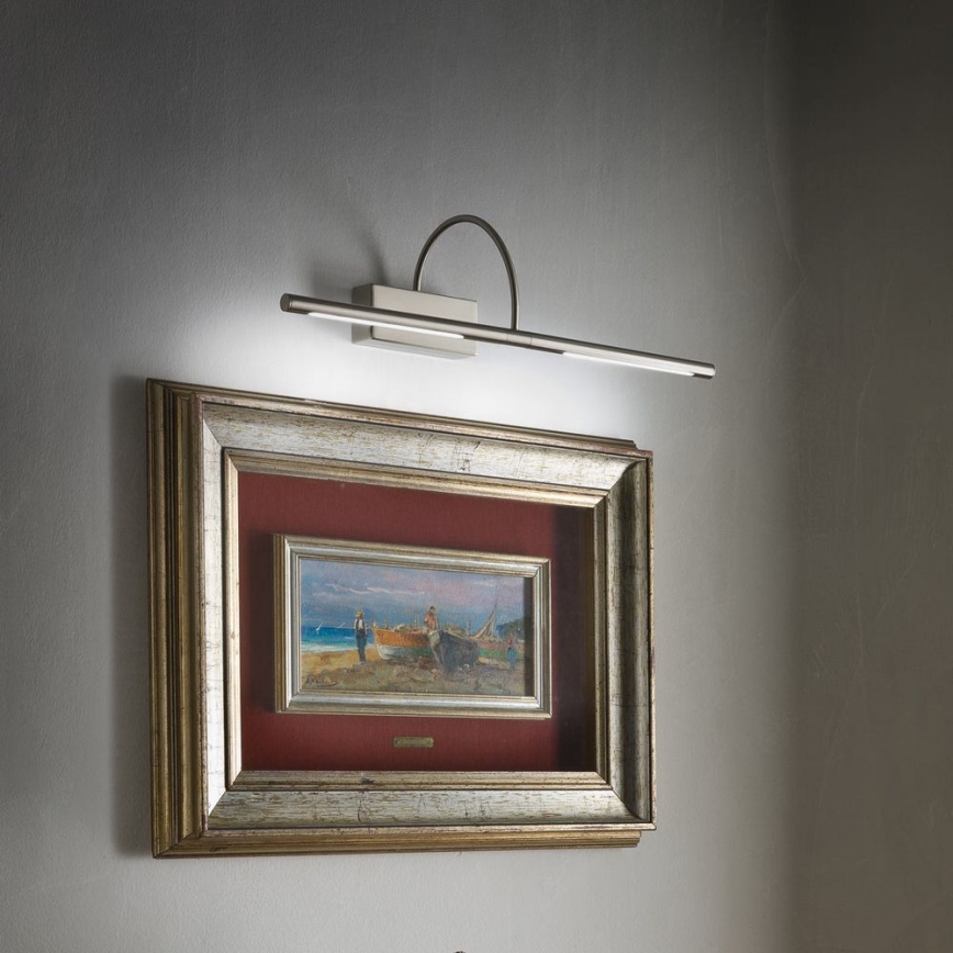 Redo 01-458 - LED Picture light IKON LED/18W/230V 70 cm shiny chrome