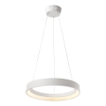 Redo 01-672 - LED Chandelier on a string LOOP LED/48W/230V d. 60 cm white