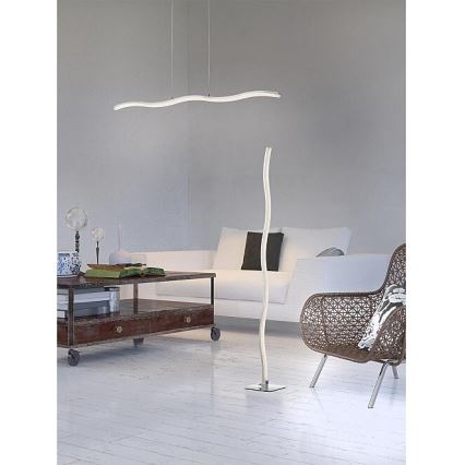 Redo 01-893 - LED pendant on cable PULSE LED/23,1W/230V matte chrome