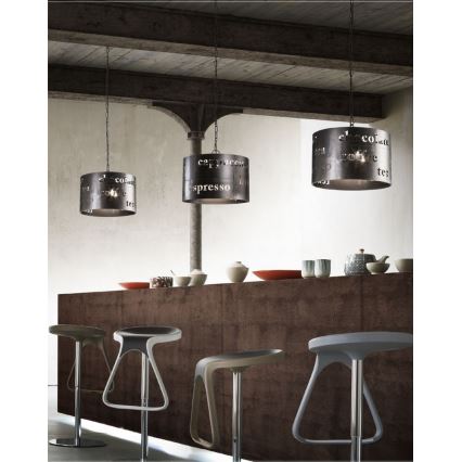 Redo 01-938 - Chandelier on a string BISTRO 3xE27/42W/230V