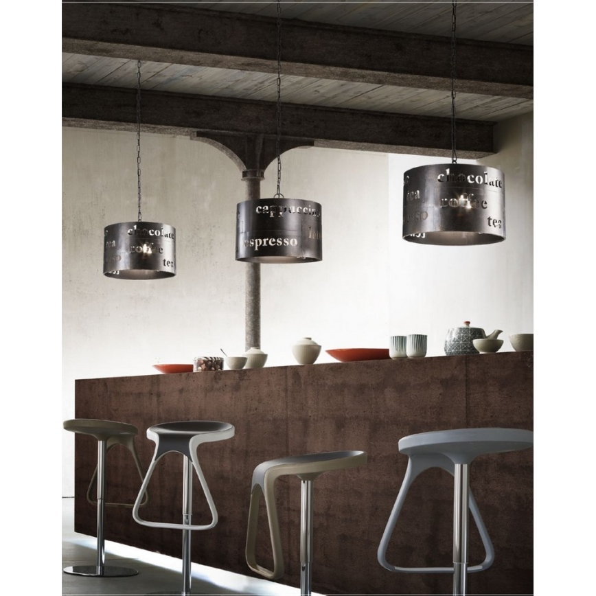 Redo 01-938 - Chandelier on a string BISTRO 3xE27/42W/230V