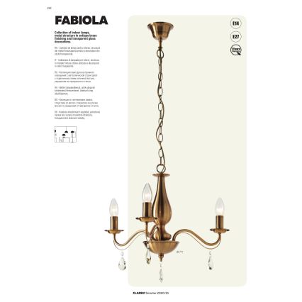 Redo 02-710 - Wall lamp FABIOLA 2xE14/28W/230V