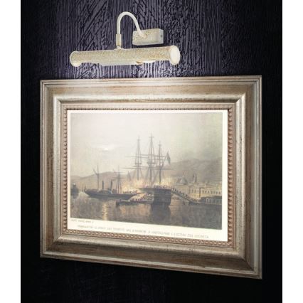 Redo 02-844 - CAIRO Picture Light, 2x E14/28W/230V, 36 cm, White