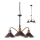 Redo 02-935 - Chandelier on a chain VERNER 3xE27/42W/230V