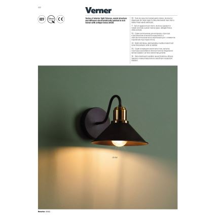 Redo 02-935 - Chandelier on a chain VERNER 3xE27/42W/230V