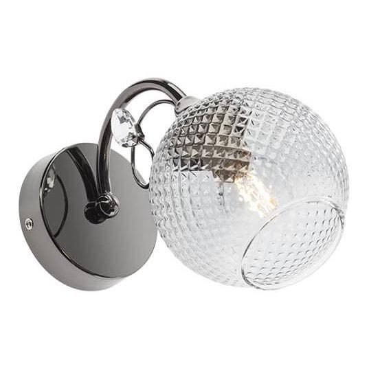 Redo 02-969 - Wall lamp ASPERA 1xE14/28W/230V black