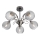 Redo 02-971 - Chandelier on a pole ASPERA 5xE14/28W/230V black