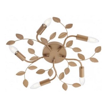 Redo 02-980 - Surface-mounted chandelier TIARA 5xE14/28W/230V
