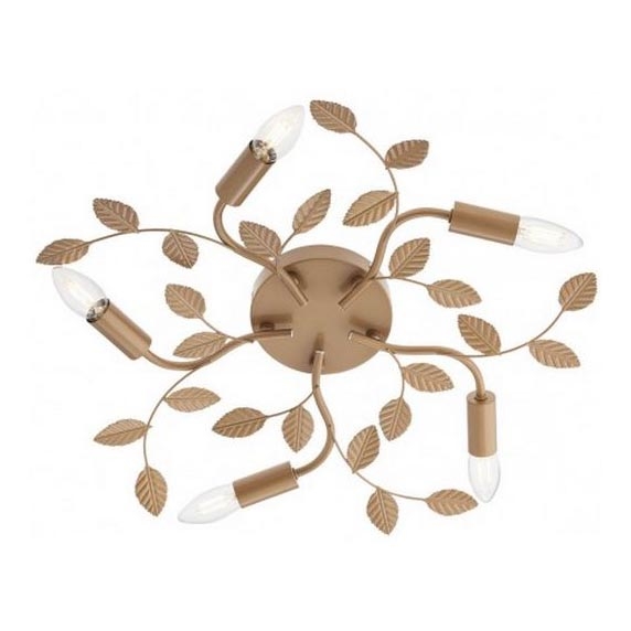 Redo 02-980 - Surface-mounted chandelier TIARA 5xE14/28W/230V