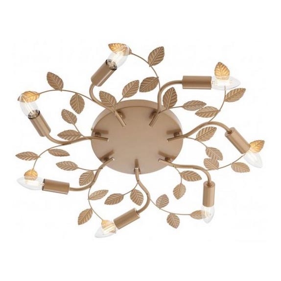 Redo 02-981 - Surface-mounted chandelier TIARA 7xE14/28W/230V