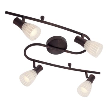 Redo 04-320 - Spotlight DIONE 4xE14/28W/230V black