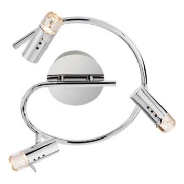 Redo 04-331 - Slim LED Spotlight 3xLED/4W/230V Polished Chrome