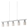 Redo 04-509 - Cable-suspended chandelier VERTIGO 5xE14/28W/230V polished chrome/white