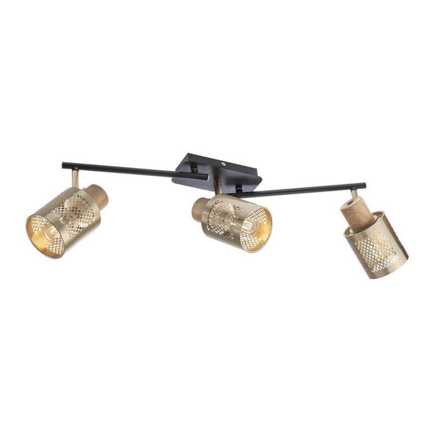 Redo 04-521 - Surface-mounted chandelier BASKET 3xE27/42W/230V bronze