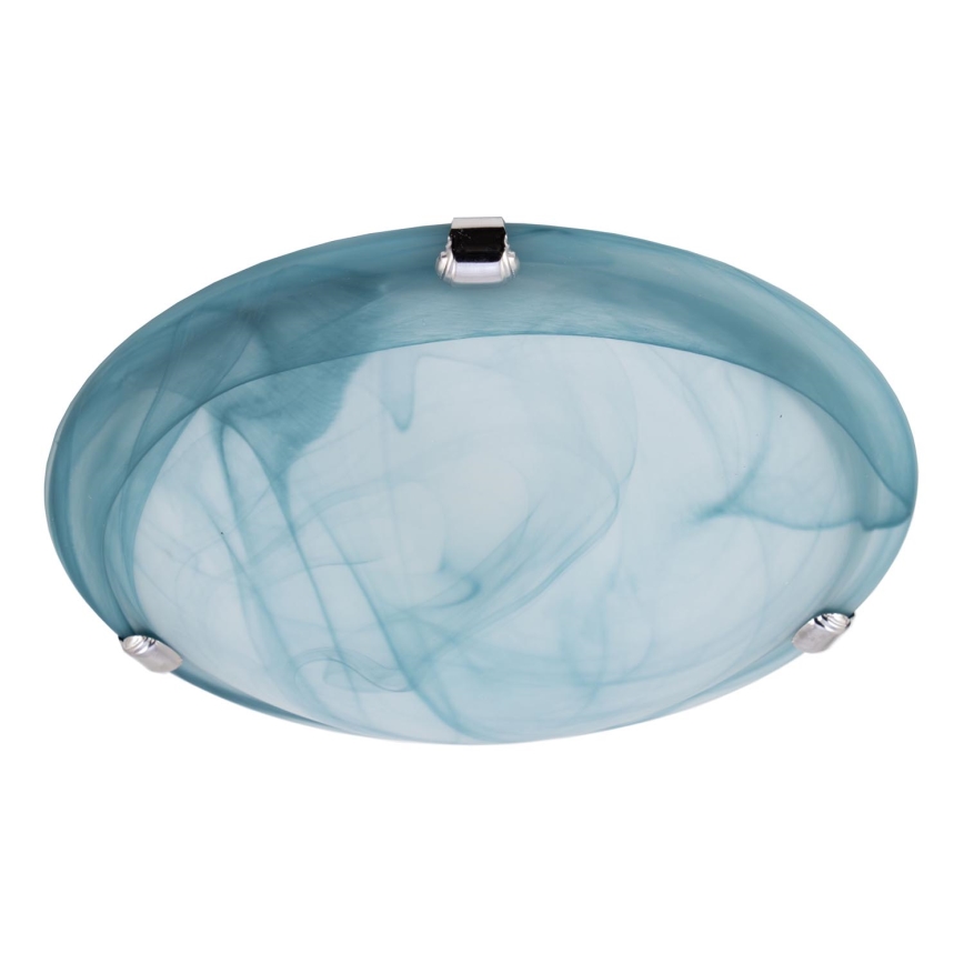 Redo 05-390 - Ceiling light VIRGINIA 1xE27/42W/230V d. 30 cm blue