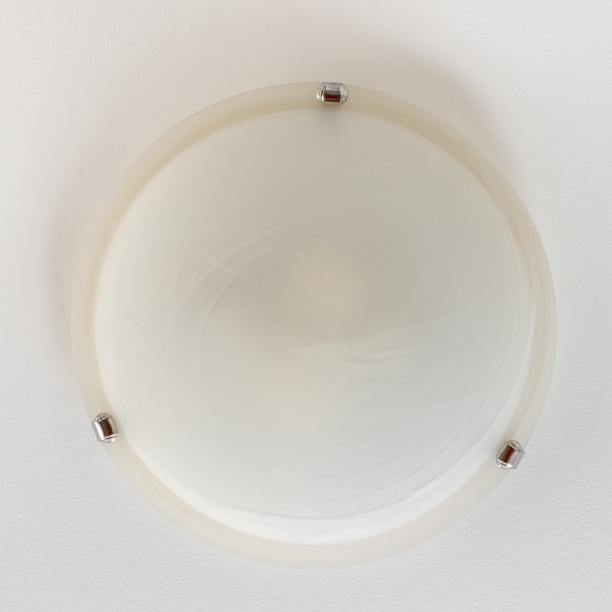 Redo 05-391 - VIRGINIA Ceiling Light 2xE27/42W/230V Ø 40 cm Cream