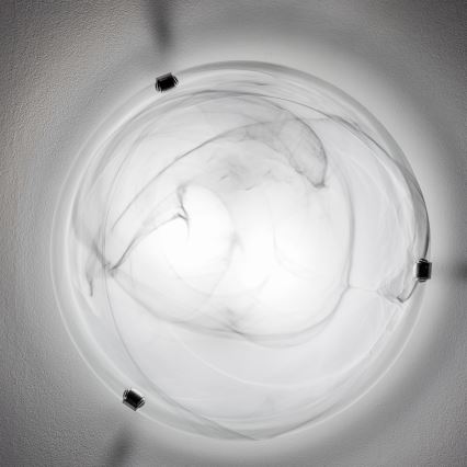 Redo 05-393 - VIRGINIA ceiling light 2xE27/42W/230V Ø 40 cm grey