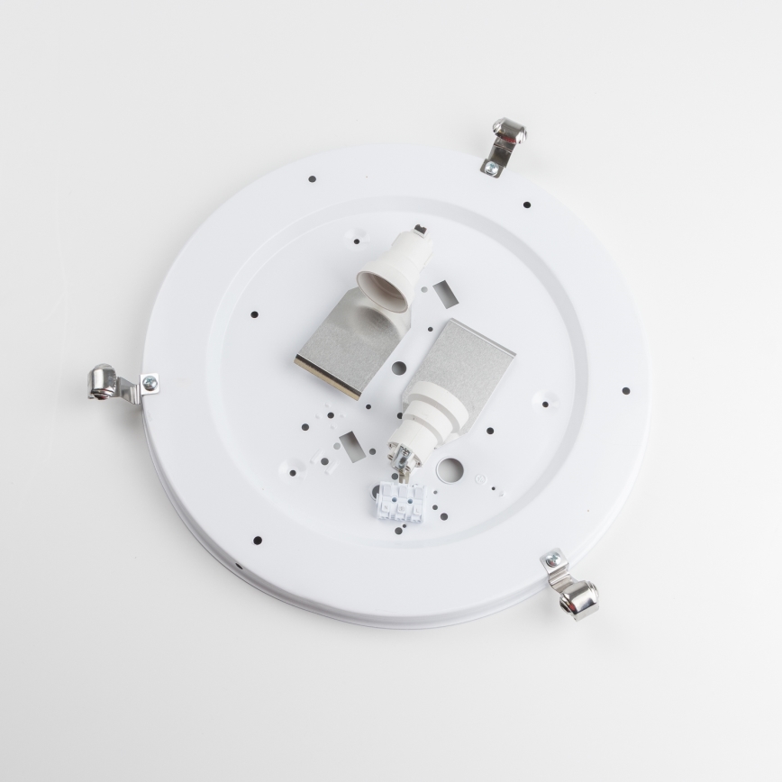 Redo 05-393 - VIRGINIA ceiling light 2xE27/42W/230V Ø 40 cm grey