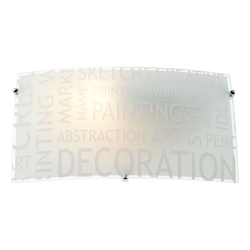 Redo 05-816 - Wall light NOTES 1xE27/42W/230V white
