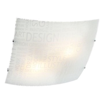 Redo 05-818 - NOTES Ceiling Light 2xE27/42W/230V 39x39 cm White