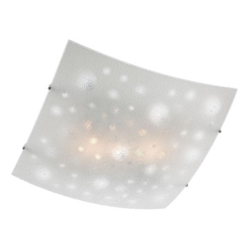 Redo 05-905 - Ceiling light ISIDE 2xE27/42W/230V 39x39 cm clear