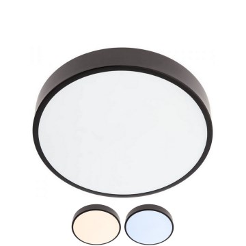 Redo 05-930 - LED Ceiling light KNOB LED/24W/230V 3000K-6500K 30 cm black