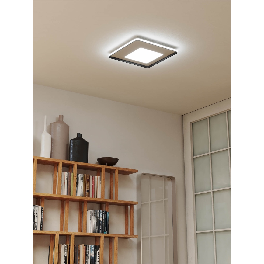 Redo 05-961 - LED Dimmable ceiling light SINTESI LED/53W/230V 45x45 cm 3000-6000K + remote control