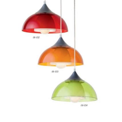 Redo 06-033 - Chandelier on a string COLINE 1xE27/42W/230V