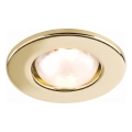 Redo 70216 - Recessed ceiling light FR 1xE14/30W/230V gold