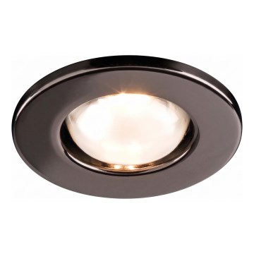 Redo 70217 - Recessed ceiling light FR 1xE14/30W/230V black chrome